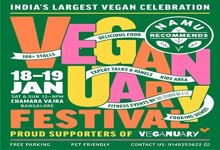 Namu Recommends Veganuary Festival 2025: India's Largest Vegan Celebration